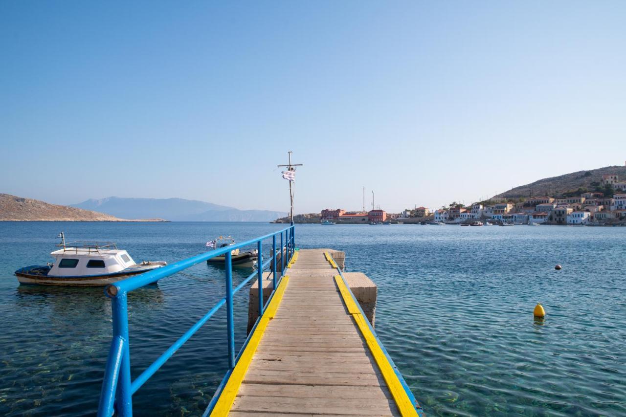 Little Karafillias Chalki House Chalki Town Exterior foto